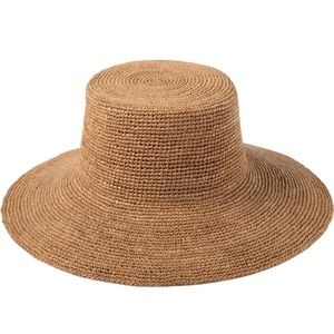 NWT Lack of Color Inca Wide Bucket Hat in Tan, size M